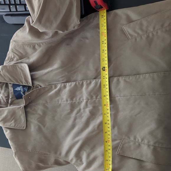 London Fog Classic Brown Trench Coat - Picture 3 of 3